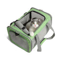 HappyNest™ Premium Soft-Sided Pet Carrier Bag - Breathable Mesh Travel Tote for Cats & Small Dogs