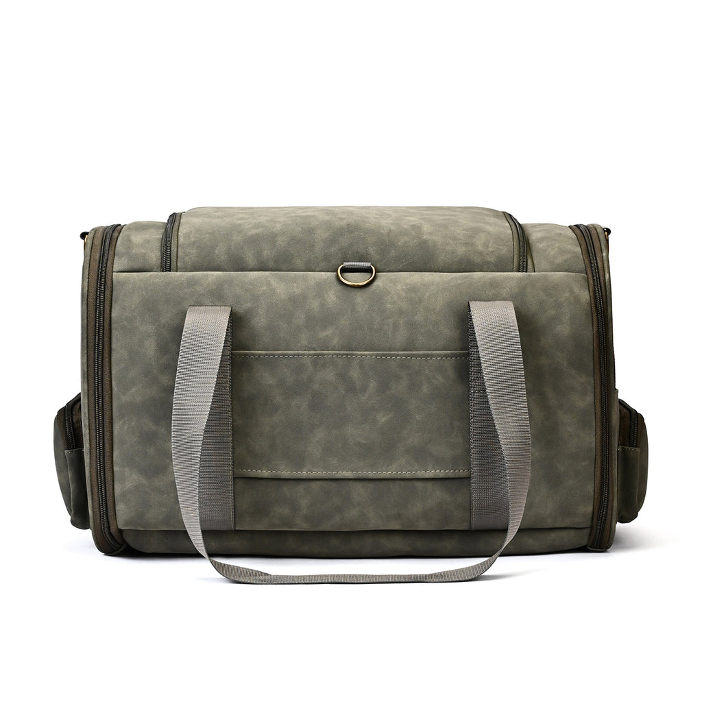HappyNest™ Premium Suede Pet Carrier Bag - Soft-Sided Airline Approved Pet Travel Carrier
