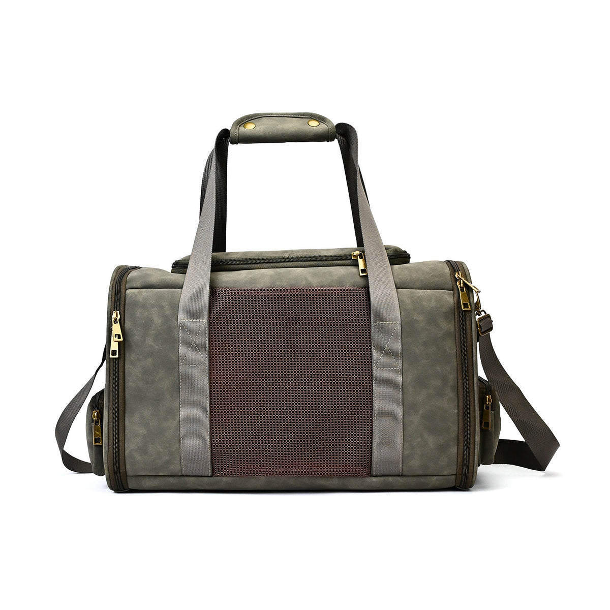 HappyNest™ Premium Suede Pet Carrier Bag - Soft-Sided Airline Approved Pet Travel Carrier