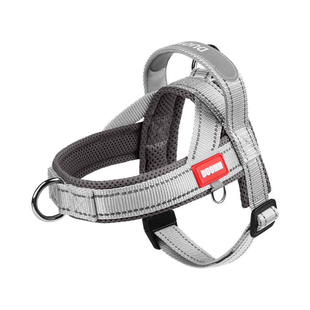 HappyNest™ Saddle-Style Reflective Dog Walking Harness