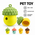 HappyNest™ Silicone Acorn Interactive Treat Dispensing Pet Toy