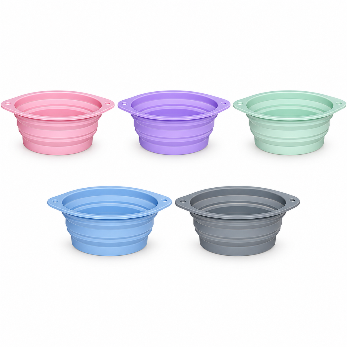 HappyNest™ Portable Collapsible Silicone Pet Bowl
